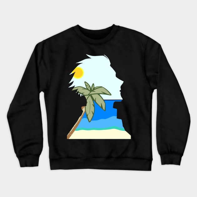 Nanami Malaysia Crewneck Sweatshirt by VAZRART